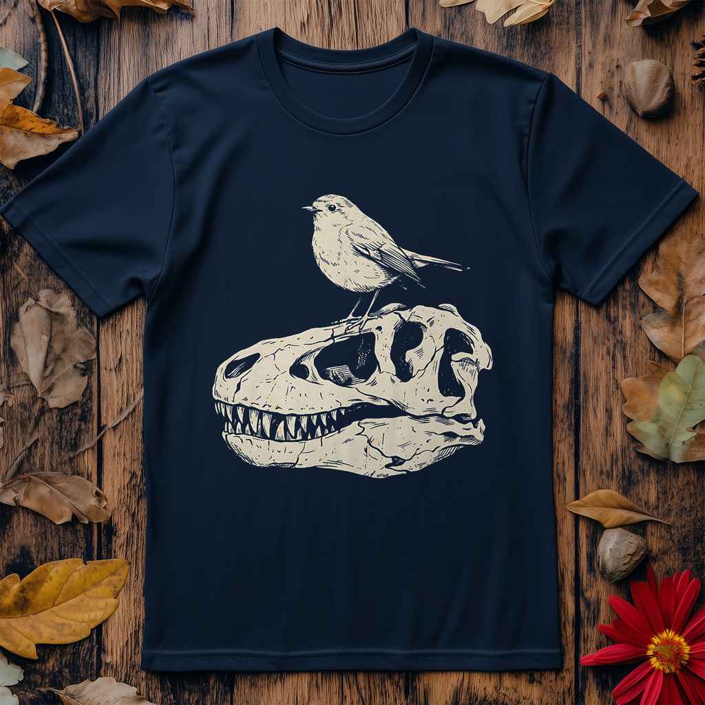 Bird On Skull V2 T-Shirt product image 3